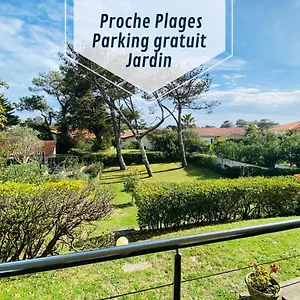 Maison Des Dunes, T2, Proche Et Foret Appartement